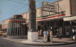 Donna andrew geller SHOES Store, Tijuana Tourist Information Booth Baja California Mexico Postcard Postcard Postcard