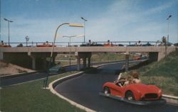 Autopia, Disneyland Anaheim, CA Postcard Postcard Postcard