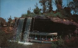 Jungle Cruise, Schweitzer Falls, Disneyland Postcard