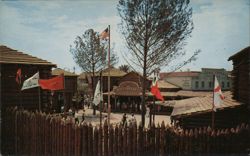 Davy Crockett Frontier Museum at Disneyland Postcard