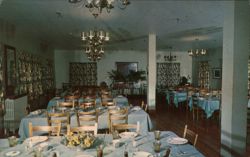 Tapco Lodge Dining Room Tapoco, NC Gene Aiken Colorking Postcard Postcard Postcard