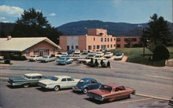 Mountain Sanitarium and Hospital with Falls Memorial Clinic Fletcher, NC Postcard Postcard Postcard