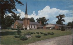 Brevard-Davidson River Presbyterian Church, Brevard, NC Postcard