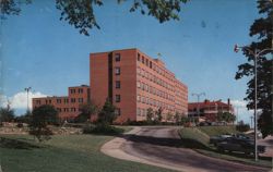 Memorial Mission Hospital, Asheville, NC Postcard