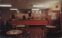 Canteen Restaurant, V. A. Hospital, Erie, PA Postcard