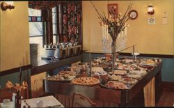 A Little Bit of Sweden Restaurant Smorgasbord, Erie, PA Postcard