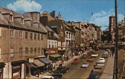 Rue de la Fabrique, Quebec City Postcard