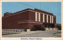 Spartanburg Memorial Auditorium South Carolina Postcard Postcard Postcard