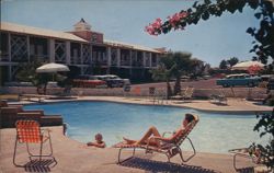 Hotel Desert Hills, Phoenix, Arizona - Pool Postcard