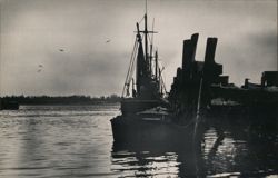 Fishing Boats at Stonington Harbor Connecticut Postcard Postcard Postcard