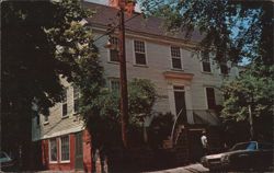 Amos Palmer House, Boyhood Home of James McNeill Whistler Postcard