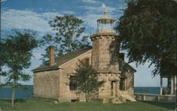 Stonington Lighthouse, Stonington, CT Connecticut George F. Jeans Postcard Postcard Postcard