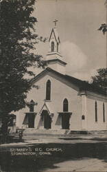 St. Mary's R. C. Church Postcard