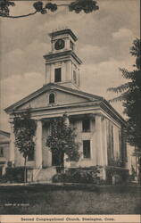 Second Congregational Church, Stonington, CT Postcard