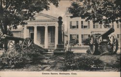 Cannon Square, Stonington, Conn. Postcard