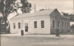 U.S. Post Office, Stonington, CT Postcard