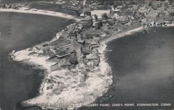 Quarry Point, Lord's Point, Stonington, Conn. Postcard