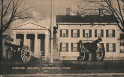 Cannon Square, Stonington, Connecticut Postcard Postcard Postcard