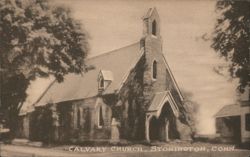 Calvary Church, Stonington, Conn. Connecticut Postcard Postcard Postcard