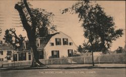 The Moore Home, Stonington, Connecticut Postcard Postcard Postcard