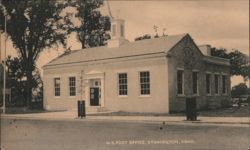 U.S. Post Office, Stonington, Conn. Connecticut Postcard Postcard Postcard