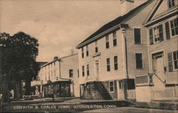 Griffith B. Coales Home, Stonington, CT Connecticut Postcard Postcard Postcard