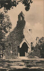 Calvary Episcopal Church, Stonington, Conn. Connecticut Postcard Postcard Postcard