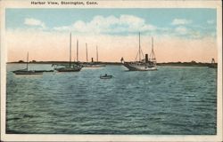 Harbor View, Stonington, Conn. Connecticut Postcard Postcard Postcard