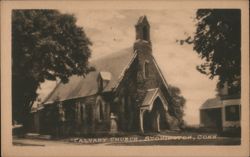 Calvary Church, Stonington, Conn. Connecticut Postcard Postcard Postcard