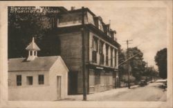 Borough Hall, Stonington, Conn Connecticut Postcard Postcard Postcard