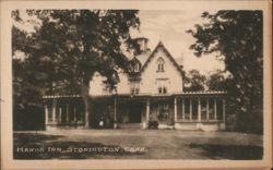 Manor Inn, Stonington, CT Connecticut Postcard Postcard Postcard