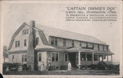 Captain Jimmie's Inn, Lord's Hill, Stonington, CT Connecticut Postcard Postcard Postcard