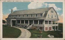 Capt. Jimmie's Inn, Lords Hill, Stonington, Conn. Connecticut Postcard Postcard Postcard