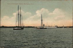 View of Stonington Harbor Connecticut Postcard Postcard Postcard