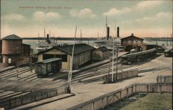 Steamboat Landing, Stonington, Conn. Connecticut Postcard Postcard Postcard