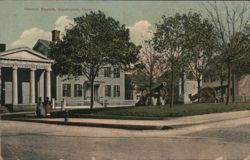 Cannon Square, Stonington, Connecticut Postcard Postcard Postcard