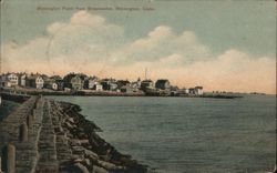 Stonington Point from Breakwater, Stonington, Conn. Connecticut Postcard Postcard Postcard