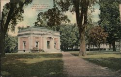 Stonington Free Library, Stonington, Conn. Postcard