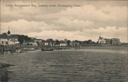 Little Narragansett Bay, Looking North, Stonington Connecticut Postcard Postcard Postcard