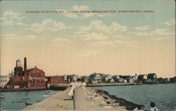 Atwood Machine Co. from Breakwater, Stonington, CT Postcard