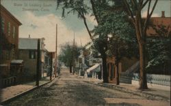 Water St. Looking South, Stonington, Conn. Connecticut Postcard Postcard Postcard