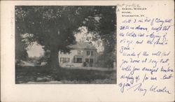 Samuel Wheeler House, Stonington, CT Postcard