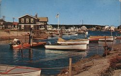 The Lagoon at Groton Long Point, Conn. Postcard