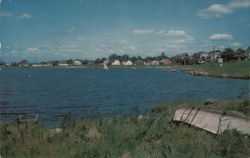 The Inner Lagoon, Groton Long Point, CT Postcard