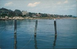 Cottages at East Shore, Groton Long Point, Connecticut Postcard