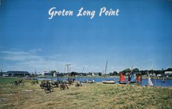 Groton Long Point Inner Lagoon Postcard