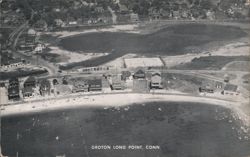 Groton Long Point Beach, Connecticut Postcard