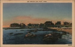 Groton Long Point, Conn. Postcard