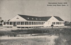 Groton Long Point Recreational Center 1939 Postcard