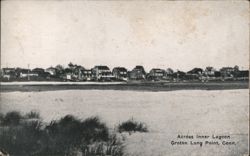 Across Inner Lagoon, Groton Long Point, CT Postcard